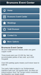Mobile Screenshot of brunsonseventcenter.com